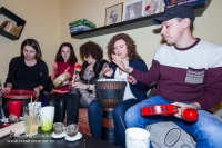 Sense of music, intalnire cu percutia