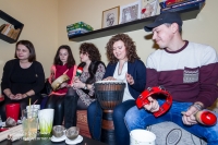 Sense of music, intalnire cu percutia